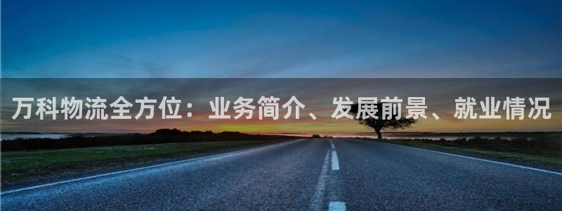 28圈开奖预测：万科物流全方位：业务