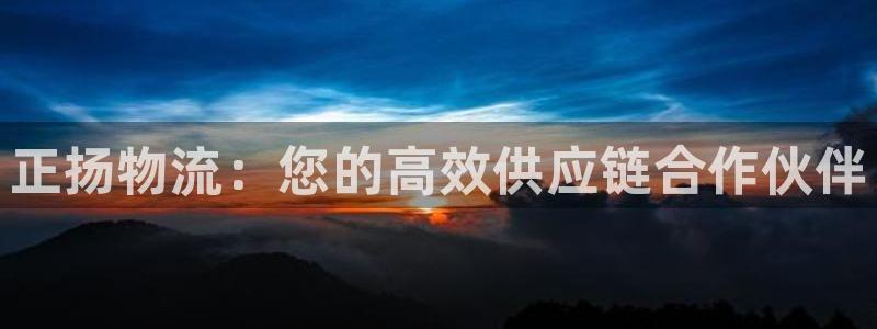28圈链接：正扬物流：您的高效供应链